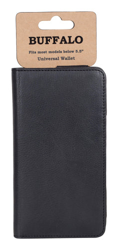 Wallet Sort <5,5" 3Kort Uni.