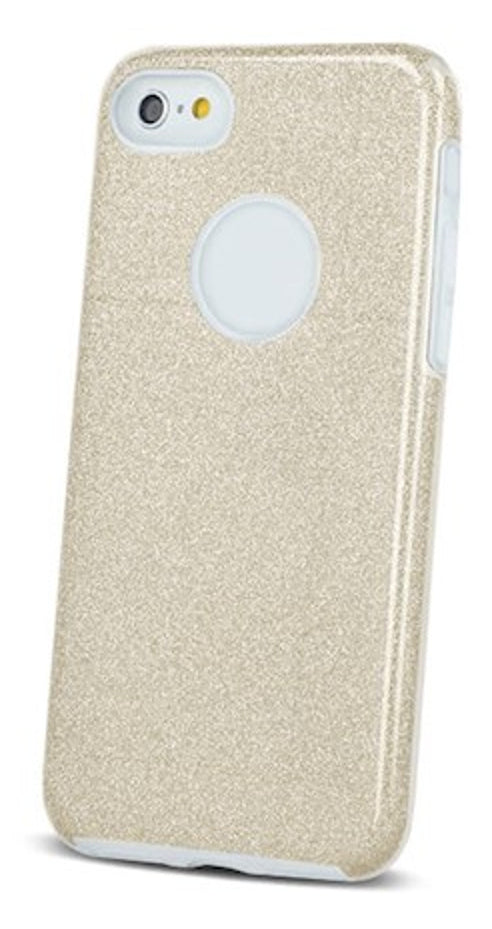 iPhone 16e / 17e Cover Glitter 3-i-1 – Gold - billede 2
