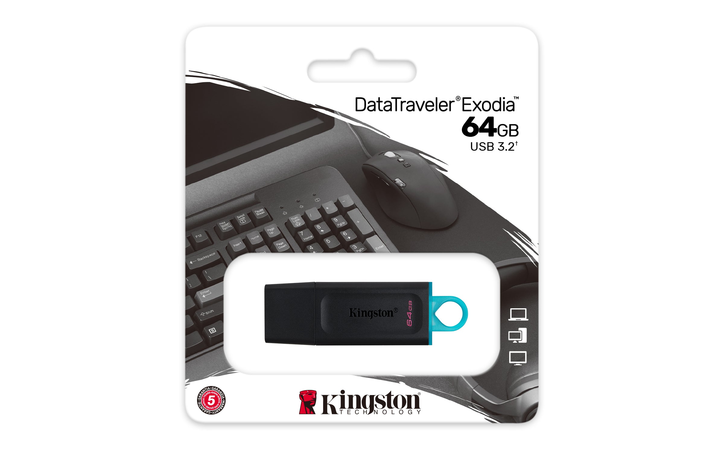 64GB USB3.2 Gen1 Exodia - billede 6