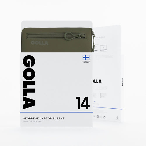 Golla 14" Grøn Sleeve