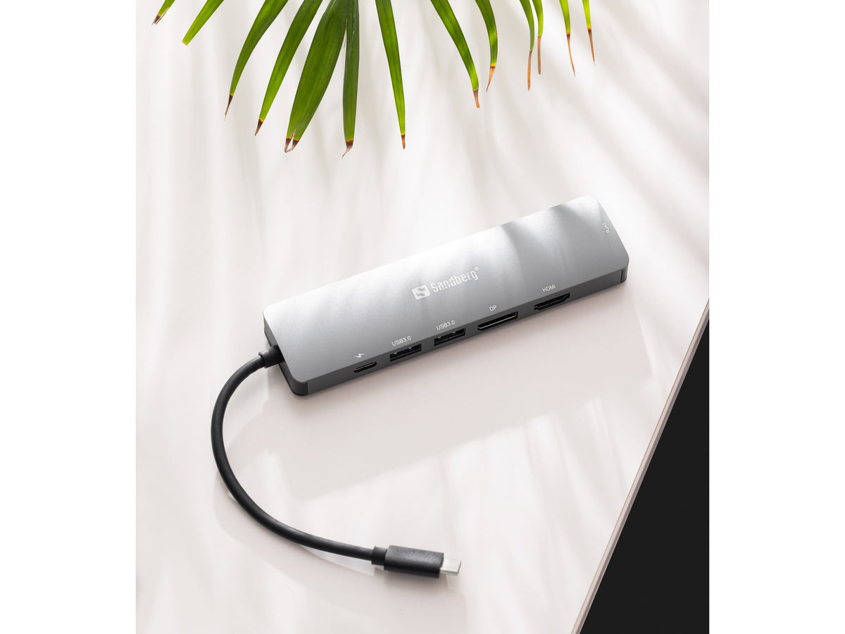 Sandberg USB-C 8K Display Dock - billede 4