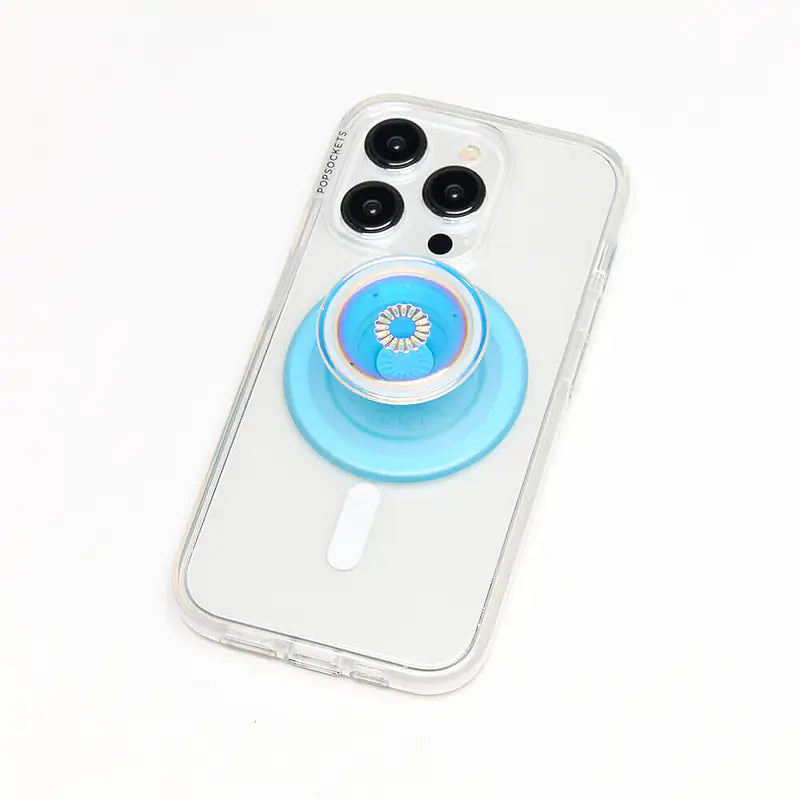 POPSOCKETS PopGrip for Magsafe Opalescent Blue - billede 6