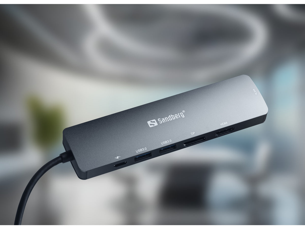 Sandberg USB-C 8K Display Dock - billede 6