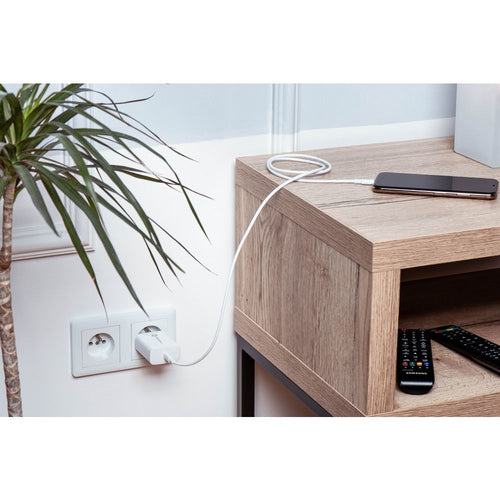 Væglader 25W USBC m/Kabel