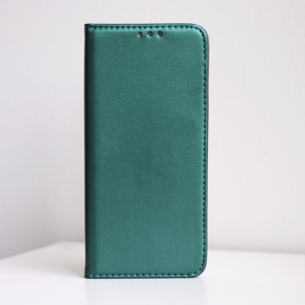iPhone 17 Pro / 18 Pro Wallet Flip Cover Smart Magnetic – Grøn - billede 12