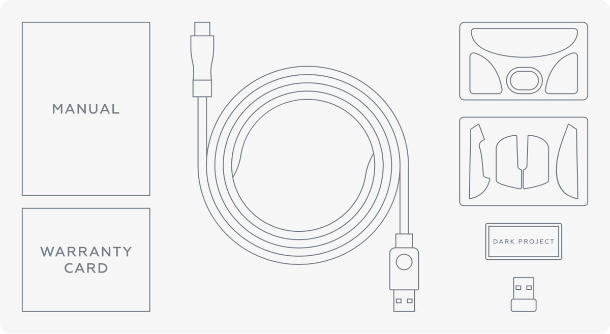 Novus Black/grey Wireless mus - billede 19
