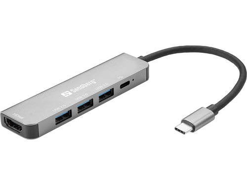USBC Dock HDMI+3xUSB+PD 100W