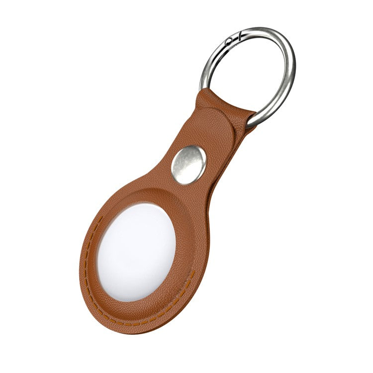 Apple airtag Holder Brun Læder - EOL
