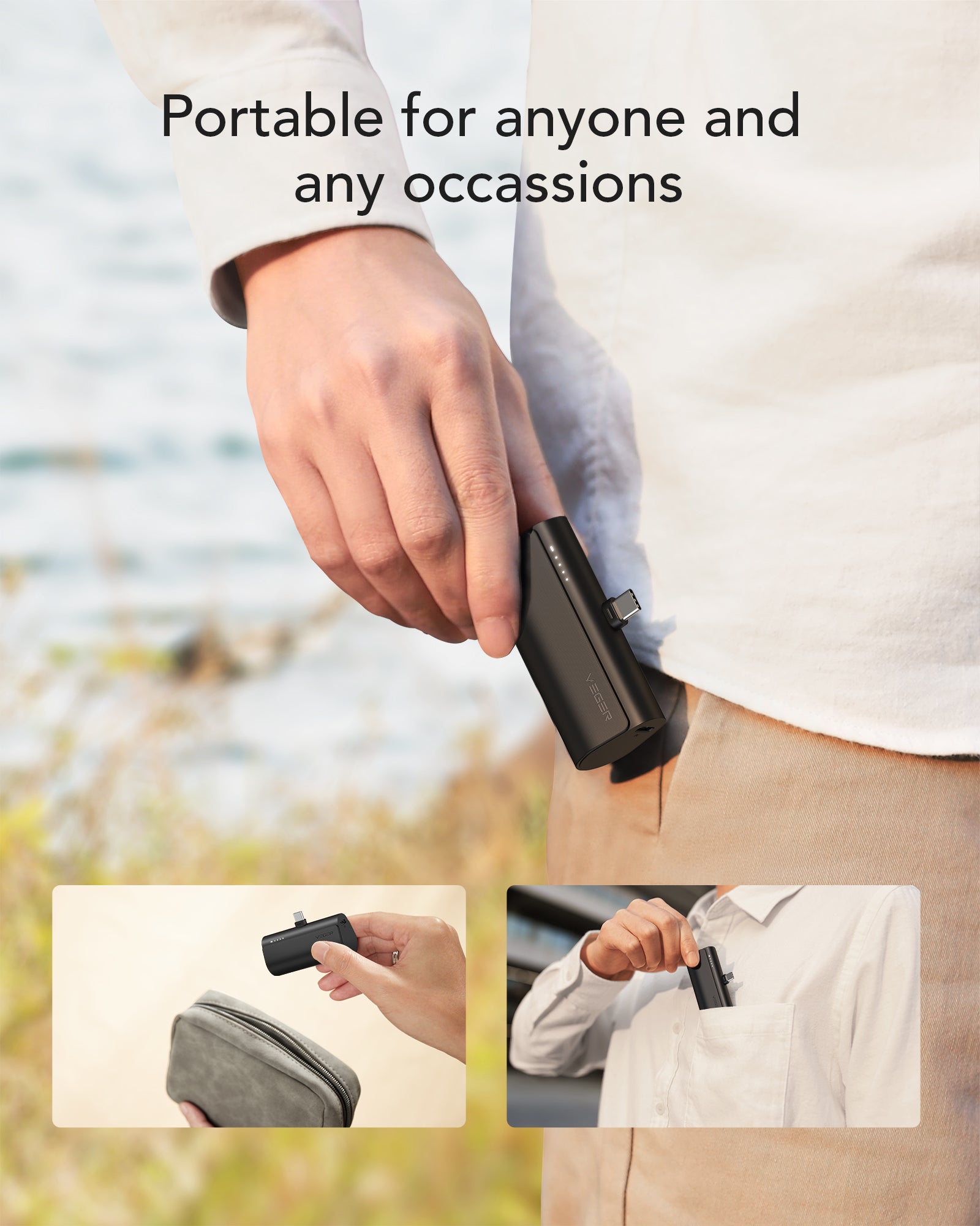 5000 mAh Plugon 20W USBC