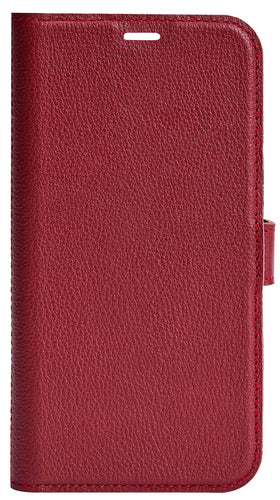 iPhone 13 Pro Læder Wallet Flip Cover detachable – Rød