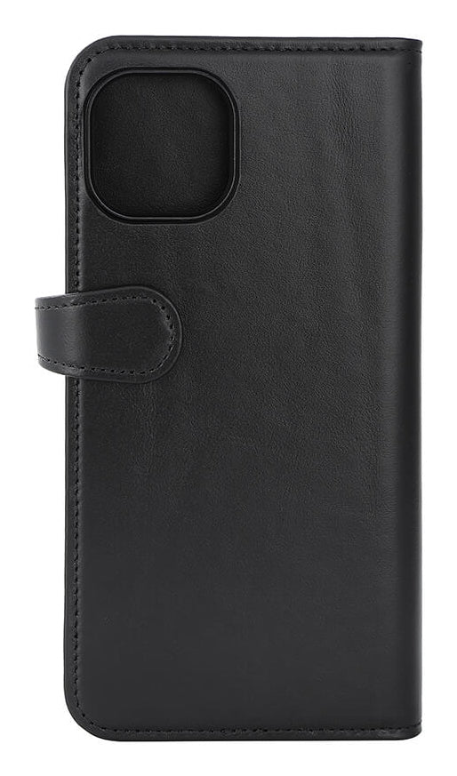 iPhone 15 Plus Læder Cover med kortholder 2in1 3 Magserie – Sort – Buffalo - billede 3