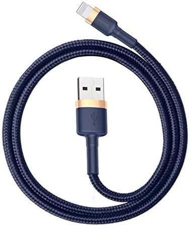 BASEUS USB Cable - Cafule CALKLF-BV3 IPHONE lightning 1M 2.4A navy blue-gold