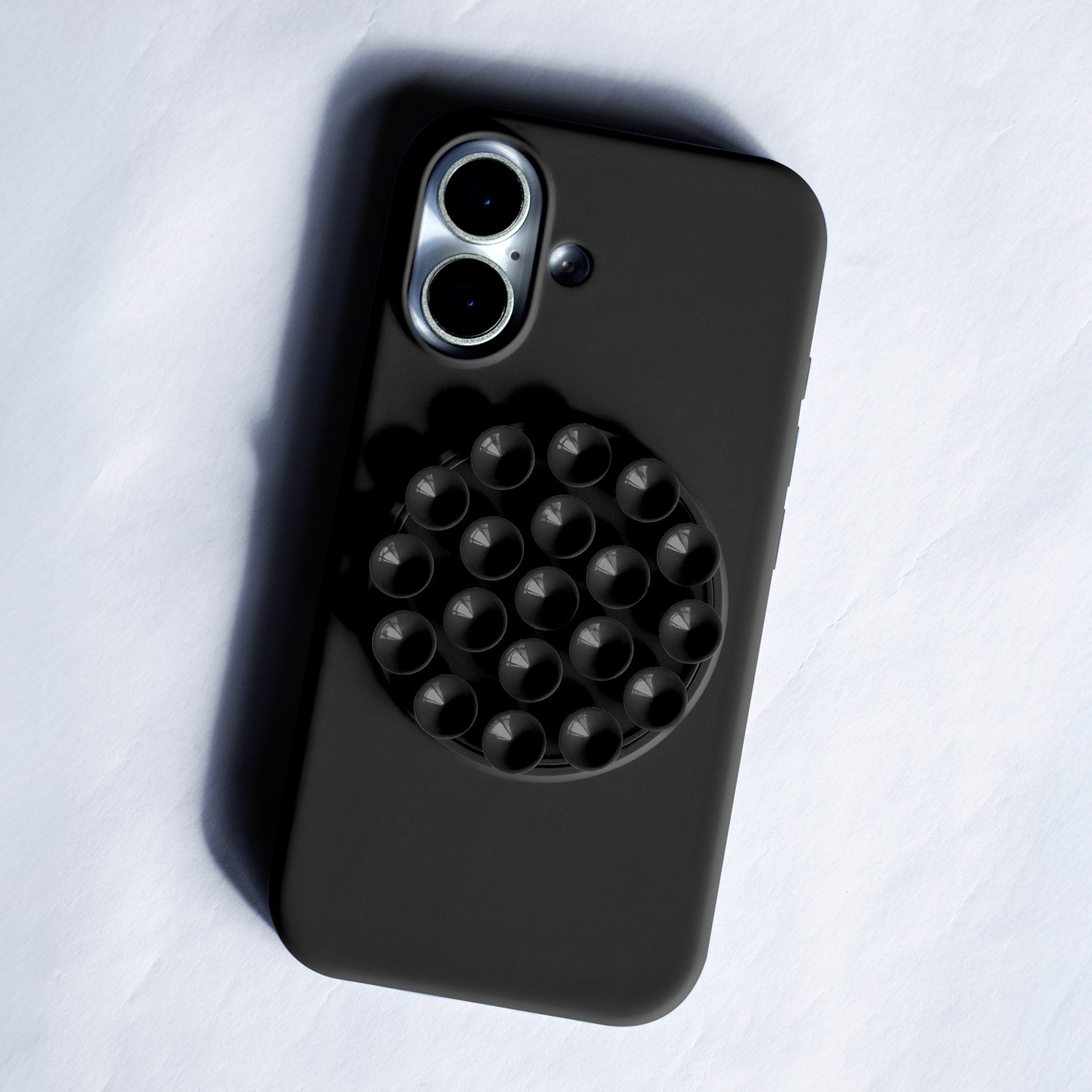 iPhone 17 Air Silicone Cover Silicone Stick – Sort - billede 3