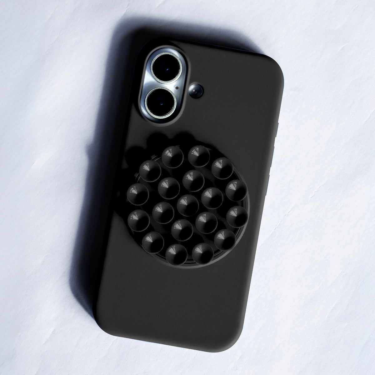 iPhone 17 Air Silicone Cover Silicone Stick – Sort - billede 3