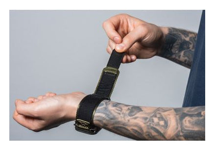 FORCELL Velcro Nylon Strap for Apple Watch - Army Green - 42/44/45/49 mm