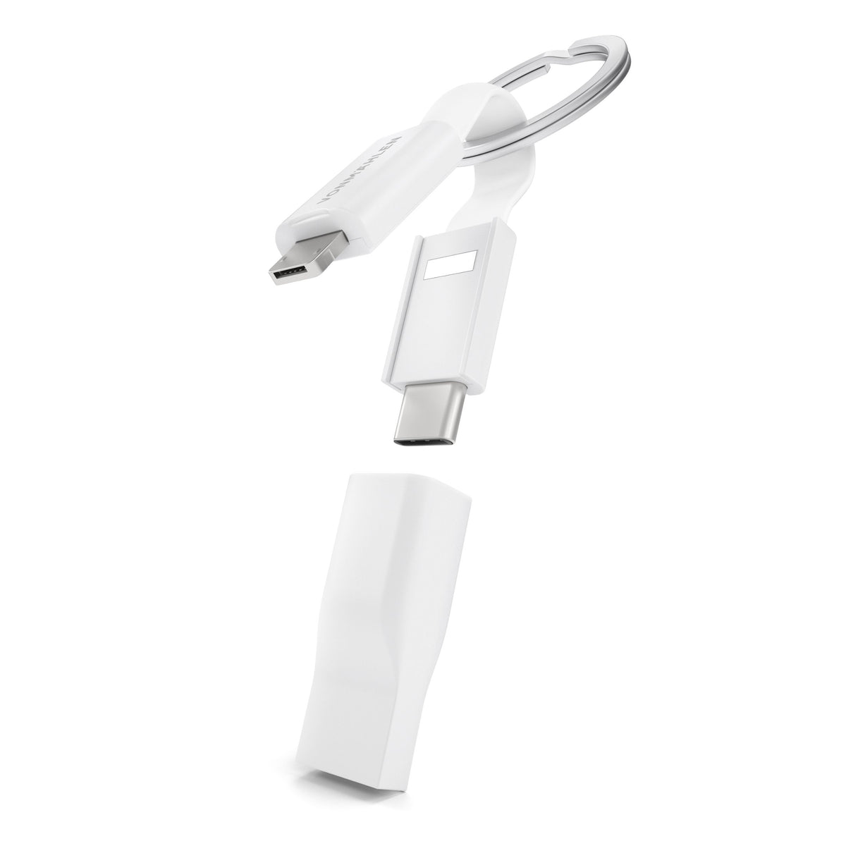 High Five - The 5in1 charging cable - Hvid