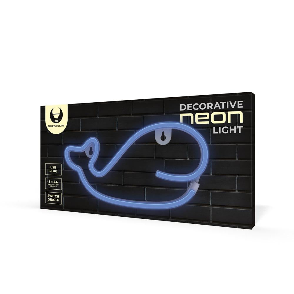 Neon Led Light Whale Blue0000 [Icecat 560751b455c6b7] - billede 2