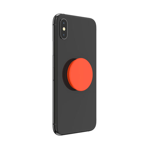 POPSOCKETS Neon Electric Orange Aftageligt Greb m. Standerfunktion EOL