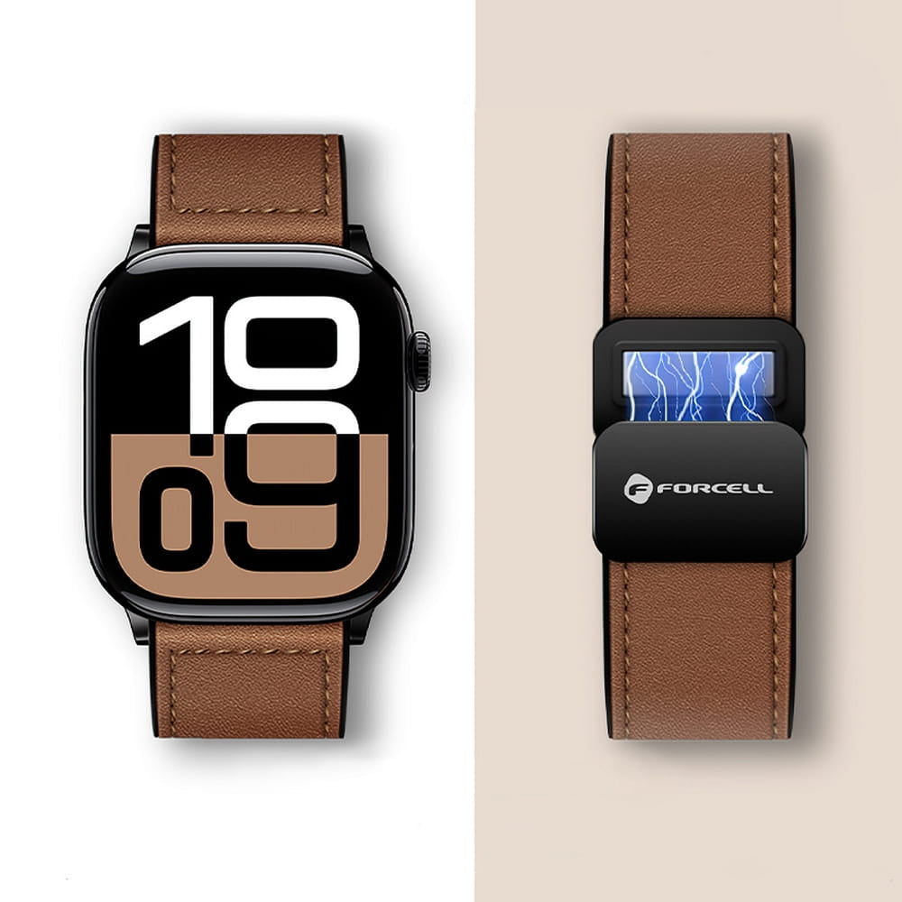 Urrem 38-41mm Brun Læder Apple - billede 4