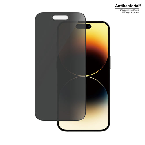 PanzerGlass iPhone 14 Pro UWF Privacy AB w. Applicator