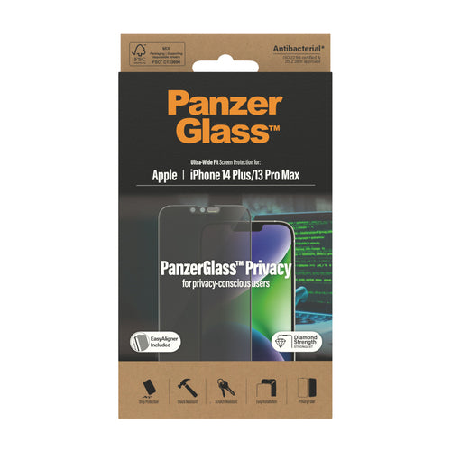 PanzerGlass iPhone 14 Plus/13 Pro Max UWF Privacy - EOL