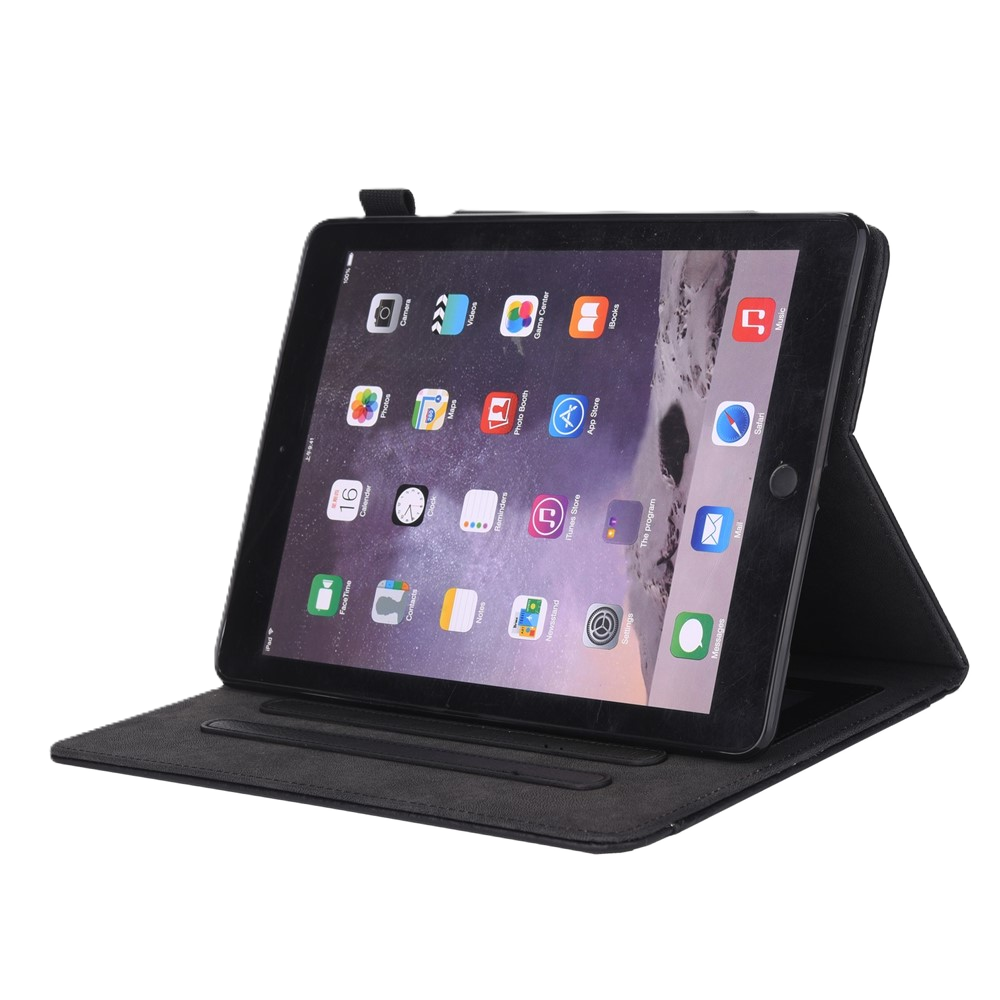 iPad air/air2/9,7 smart lædertaske sort