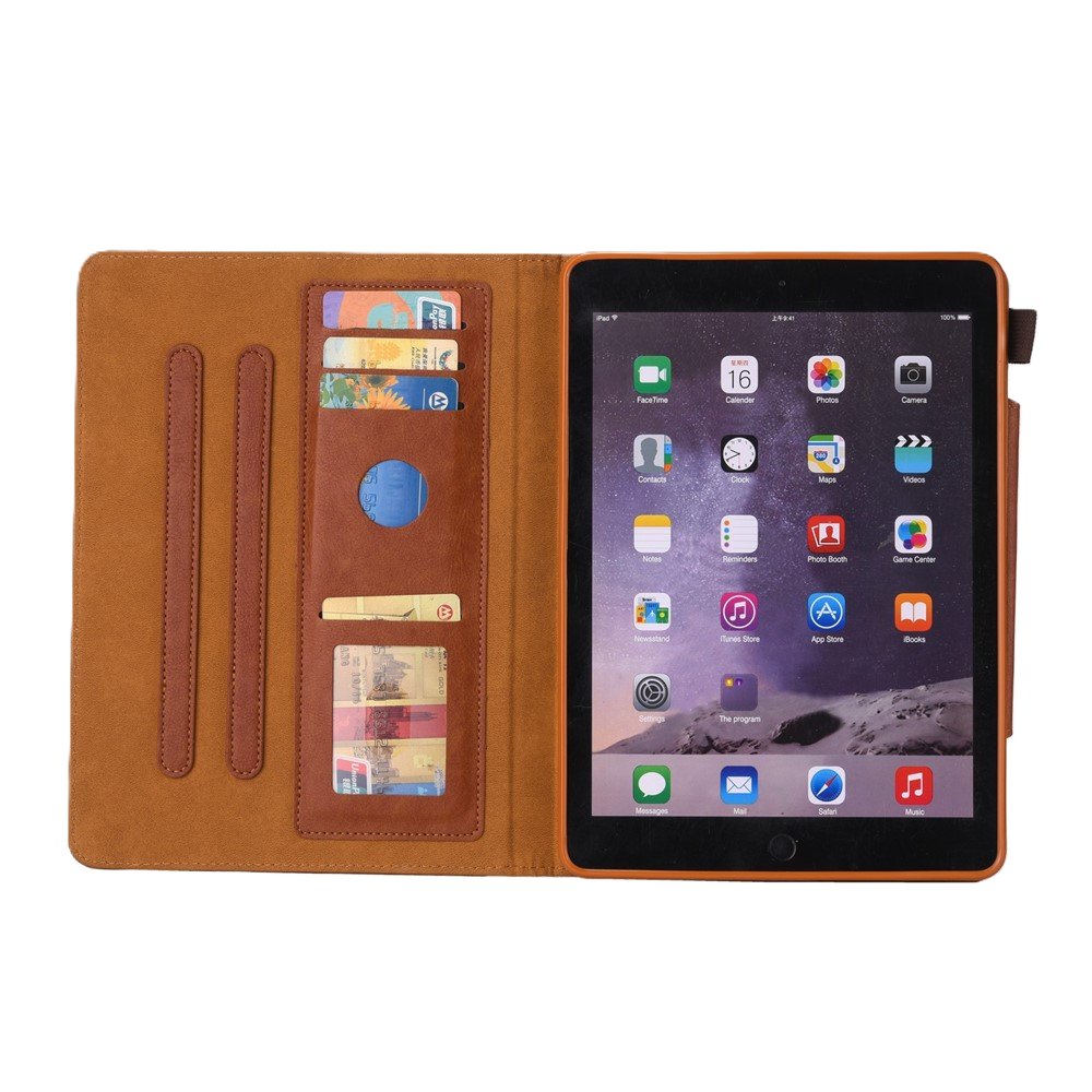 iPad air/air2/9,7  smart læder brun