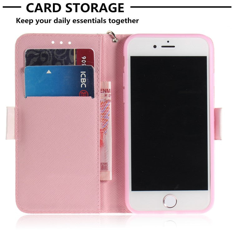iPhone 7/8/SE Læder Cover To Katte - produktbillede 9