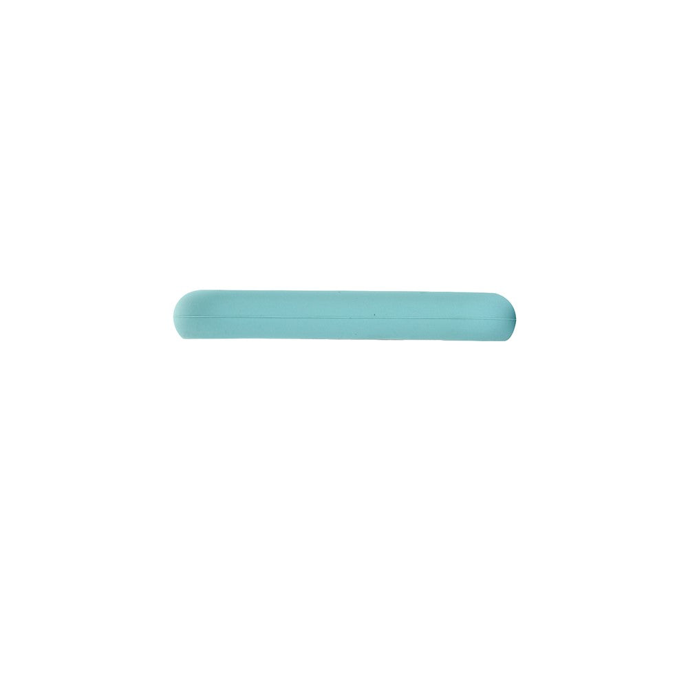 iPhone XR Silicone Cover Liquid Edge Wrapped Cell – Cyan - produktbillede 6
