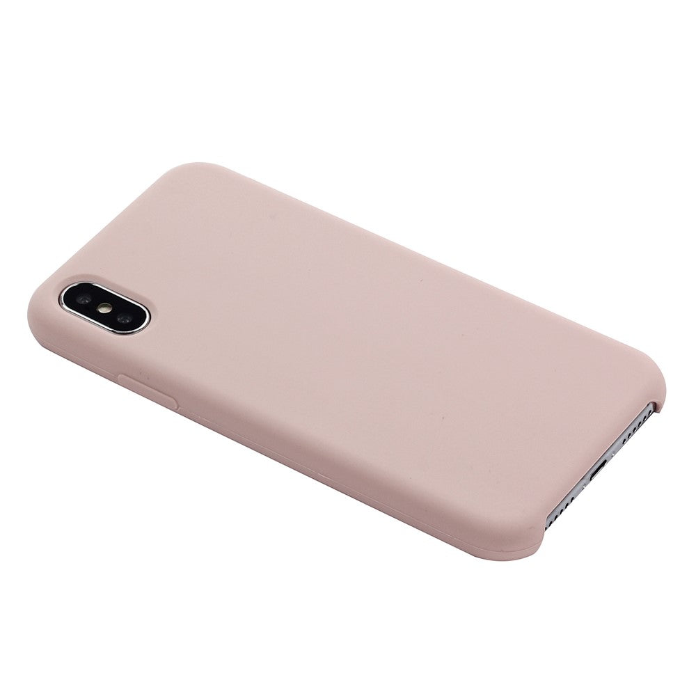 iPhone XS Max/XS max Cover Ensfarvet – Pink - produktbillede 10