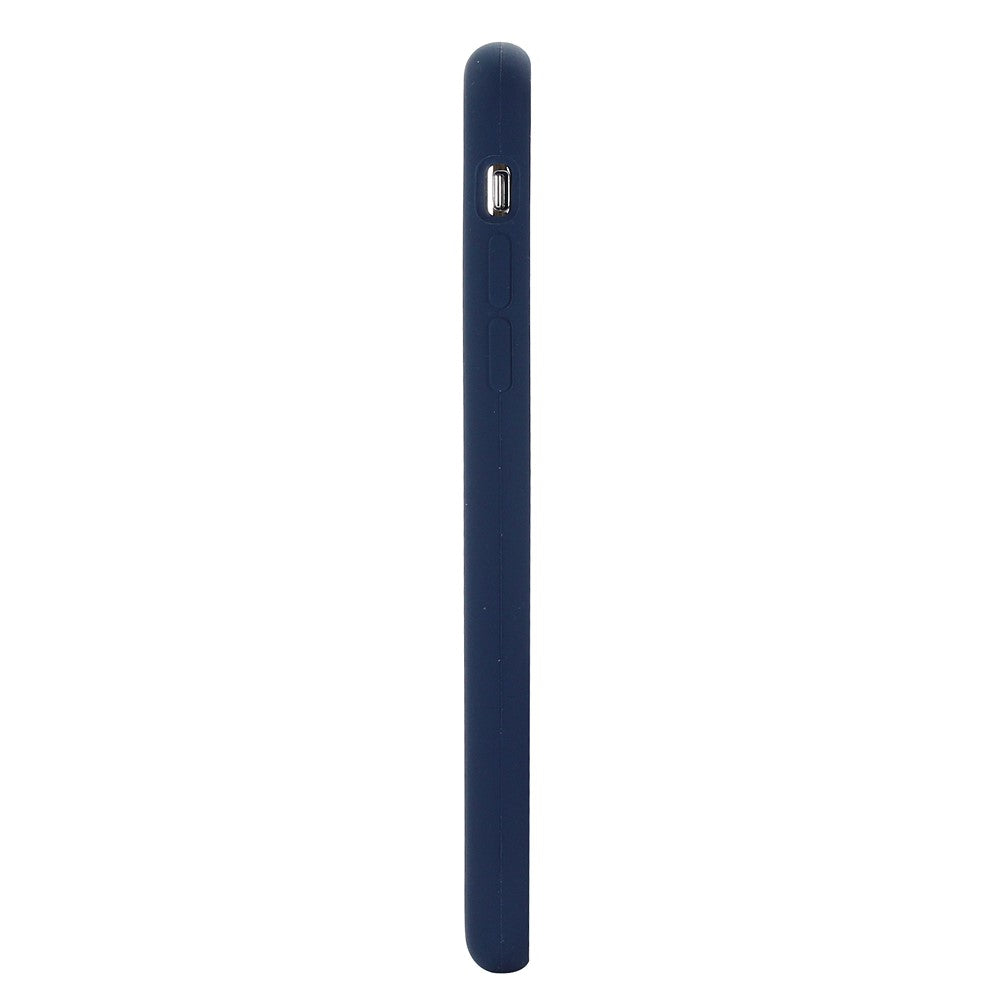 iPhone XS Max/XS max Cover Ensfarvet – Blå - produktbillede 6