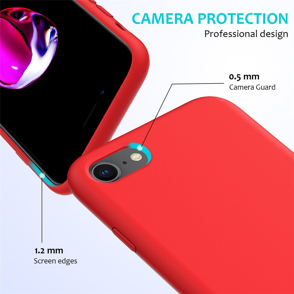 iPhone 7/8/SE Silicone Cover – Rød - produktbillede 2