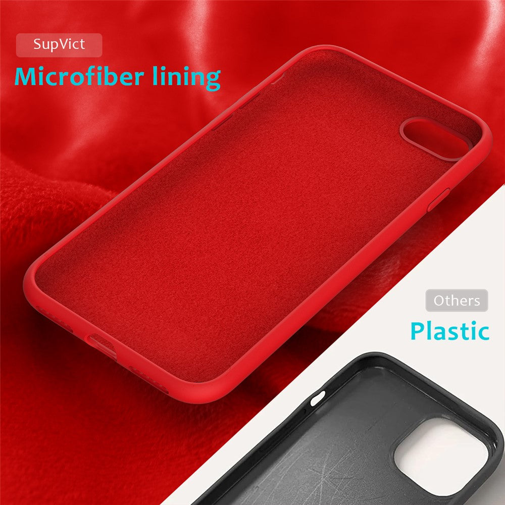 iPhone 7/8/SE Silicone Cover – Rød - produktbillede 6