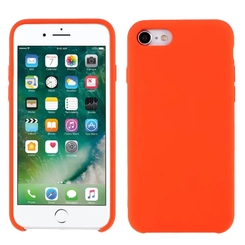 iPhone 7/8/SE Silicone Cover Coral
