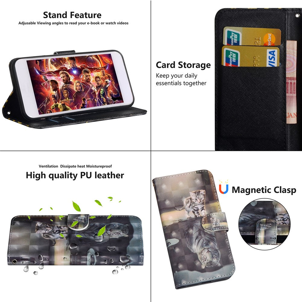 iPhone 11 Wallet Flip Cover Cat - produktbillede 6