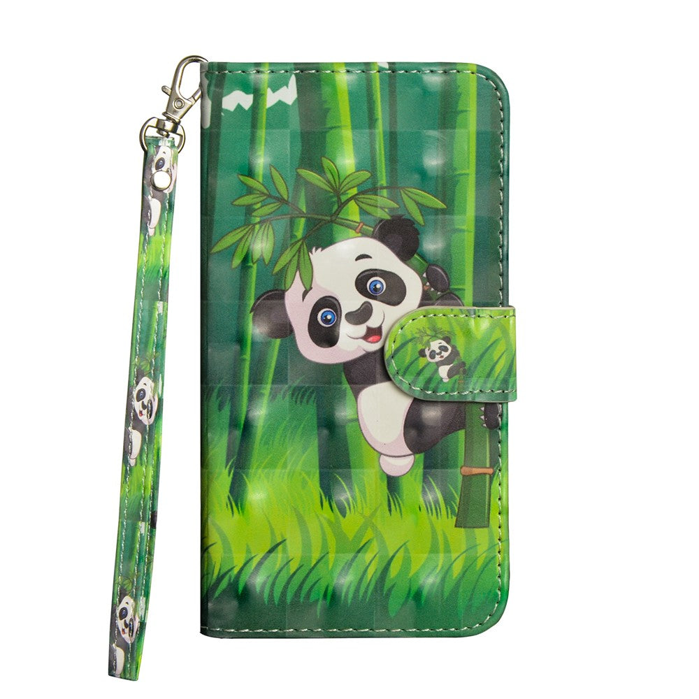 iPhone 11 Wallet Flip Cover Panda - produktbillede 2