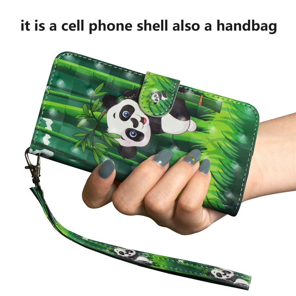 iPhone 11 Wallet Flip Cover Panda - produktbillede 7