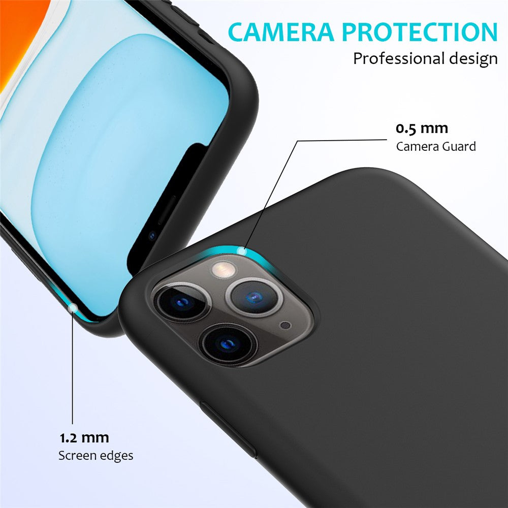 iPhone 11 Pro Max Silicone Cover – Sort - produktbillede 2