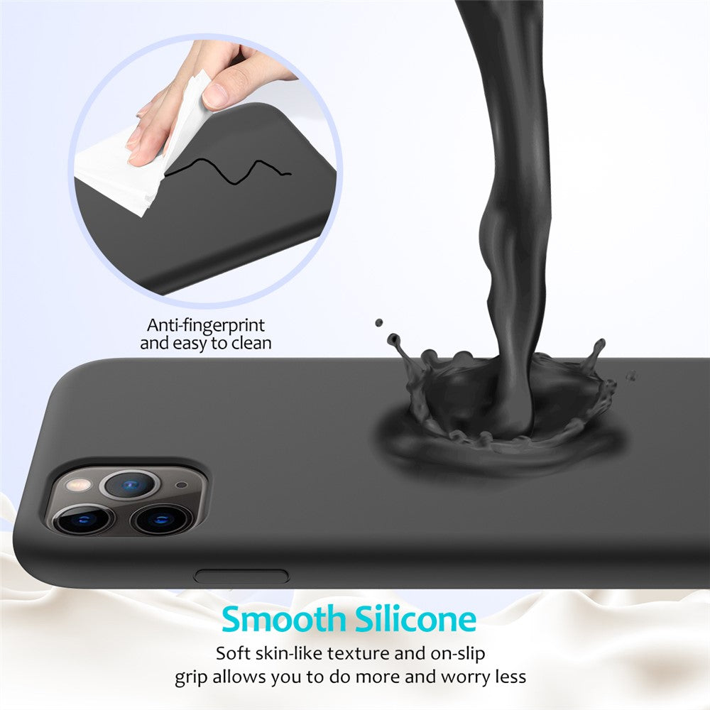 iPhone 11 Pro Max Silicone Cover – Sort - produktbillede 4
