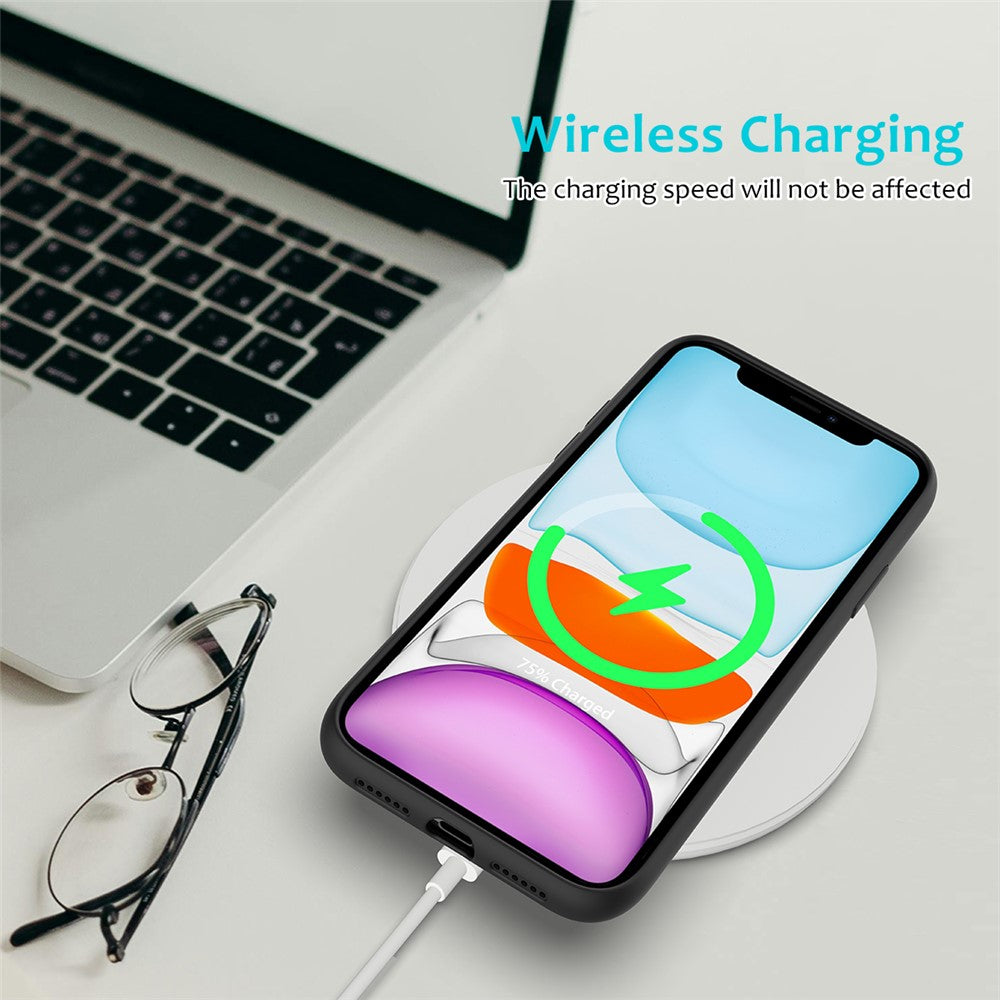 iPhone 11 Pro Max Silicone Cover – Sort - produktbillede 5