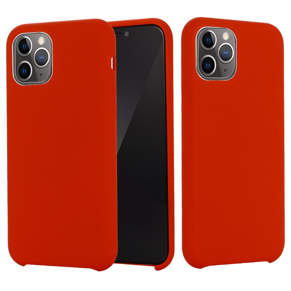 iPhone 11 Pro Max Silicone Cover Liquid 6 5 Inch 2019 Soft Casing – Rød - produktbillede 1