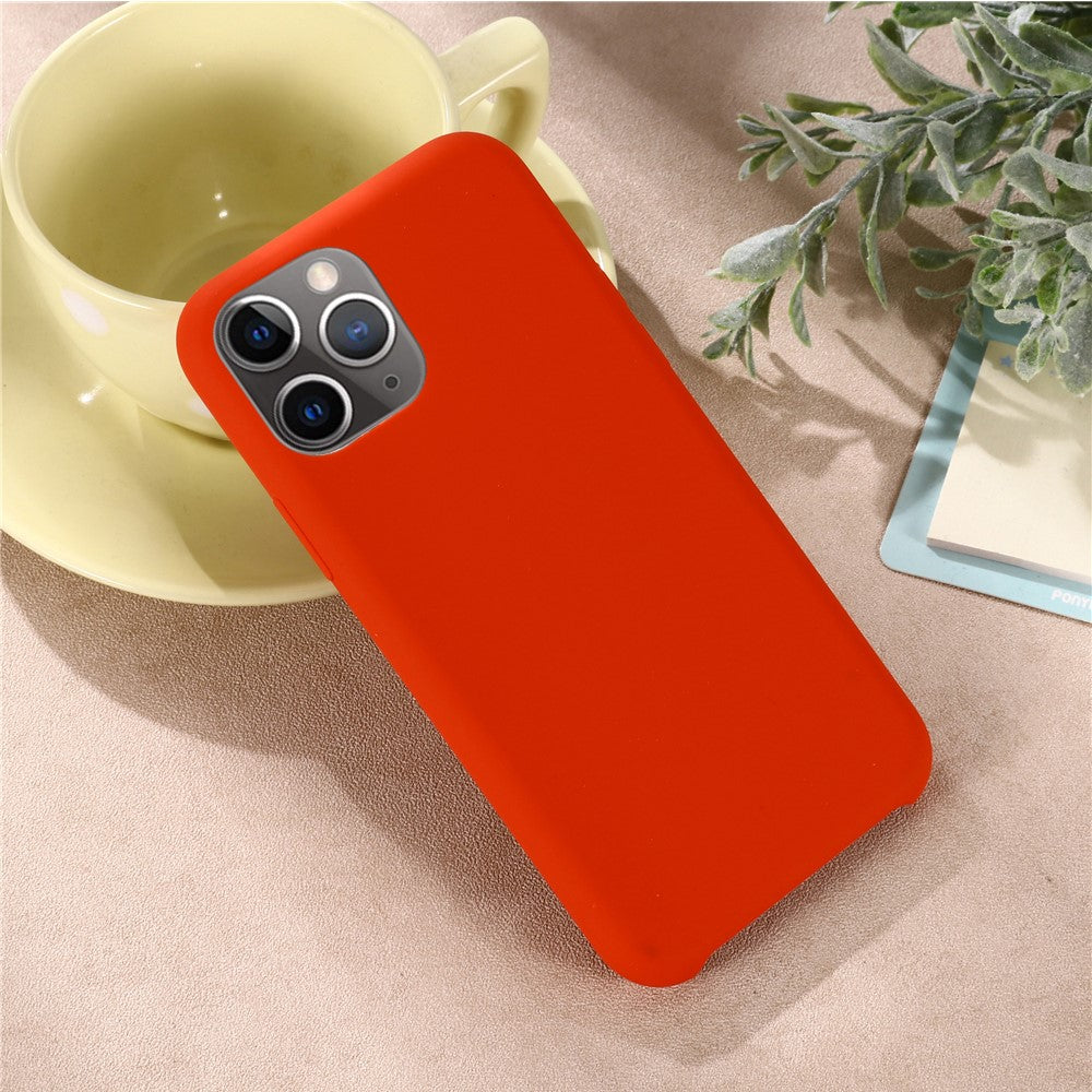 iPhone 11 Pro Max Silicone Cover Liquid 6 5 Inch 2019 Soft Casing – Rød - produktbillede 6