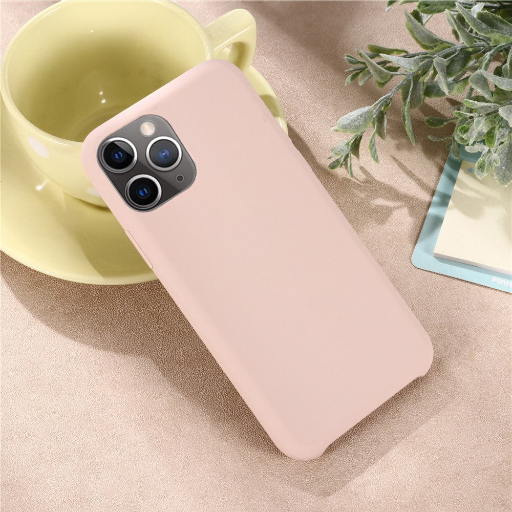 iPhone 11 pro Max Silicone Cover Ensfarvet – Pink - produktbillede 6