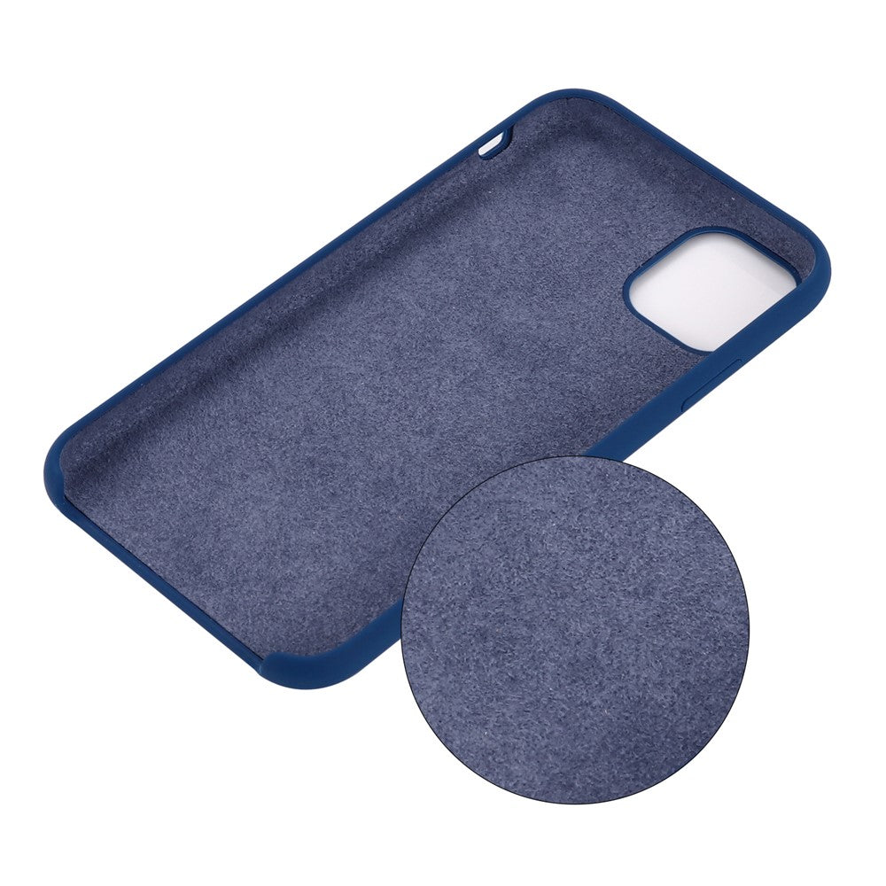 iPhone 11 Pro Max Silicone Cover Liquid 2019 – Mørk Blå/Blå