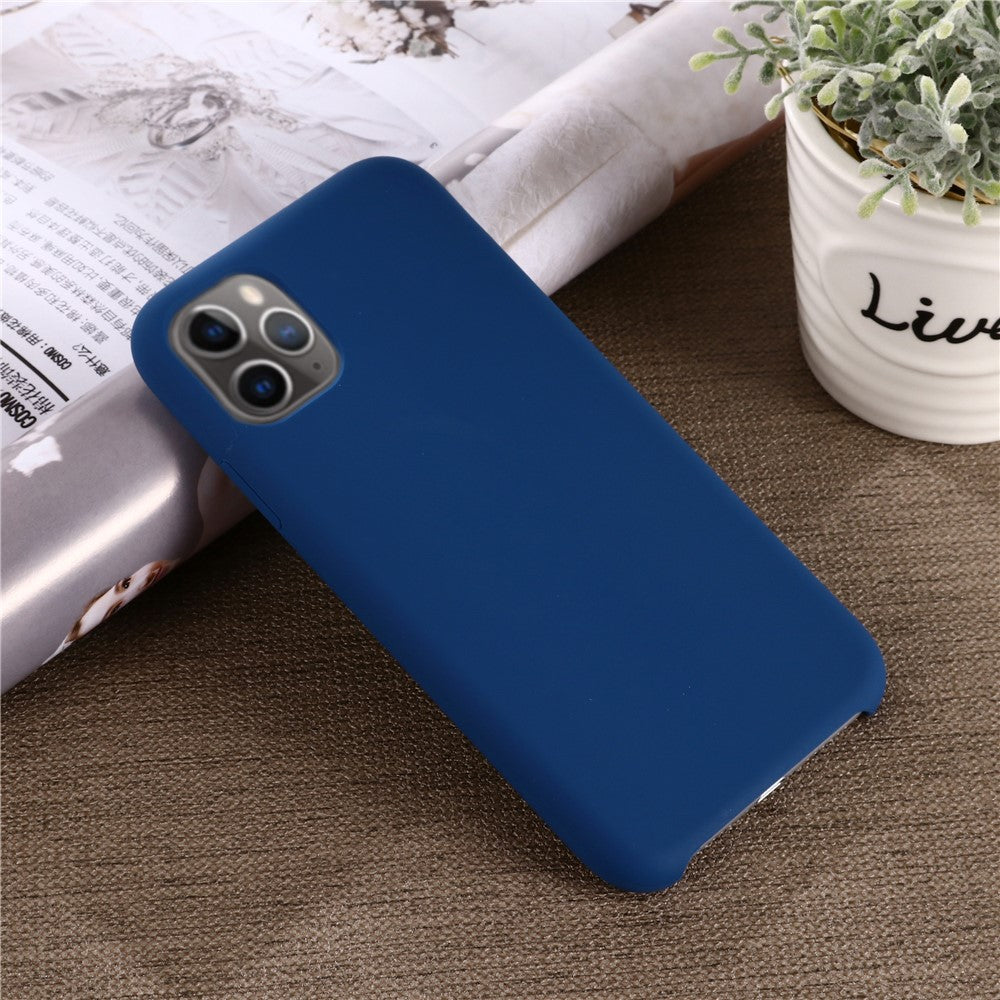 iPhone 11 Pro Max Silicone Cover Liquid 2019 – Mørk Blå/Blå