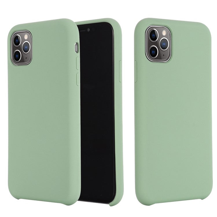 iPhone 11 Pro Max Silicone Cover Liquid 2019 – Cyan - produktbillede 1