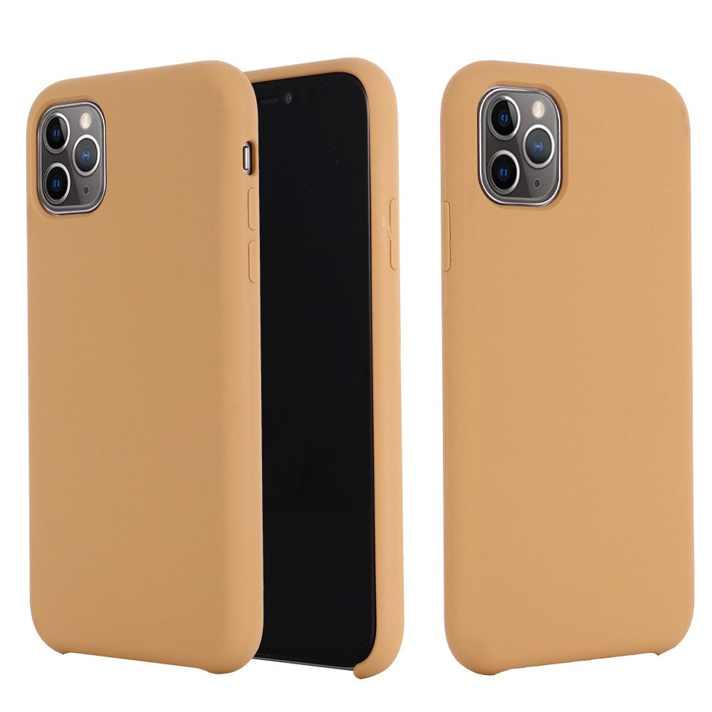 iPhone 11 Pro Max Silicone Cover – Guld - produktbillede 1