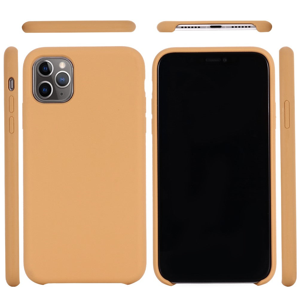 iPhone 11 Pro Max Silicone Cover – Guld - produktbillede 2