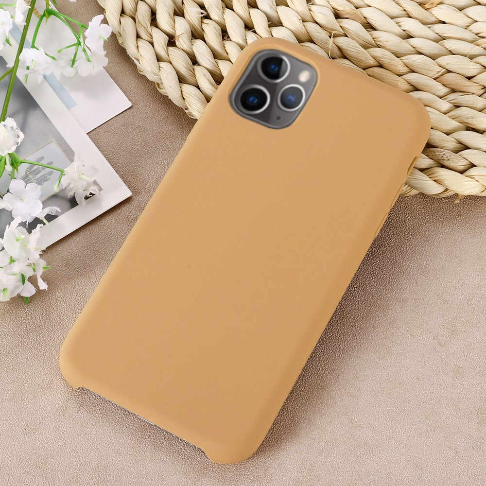 iPhone 11 Pro Max Silicone Cover – Guld - produktbillede 6