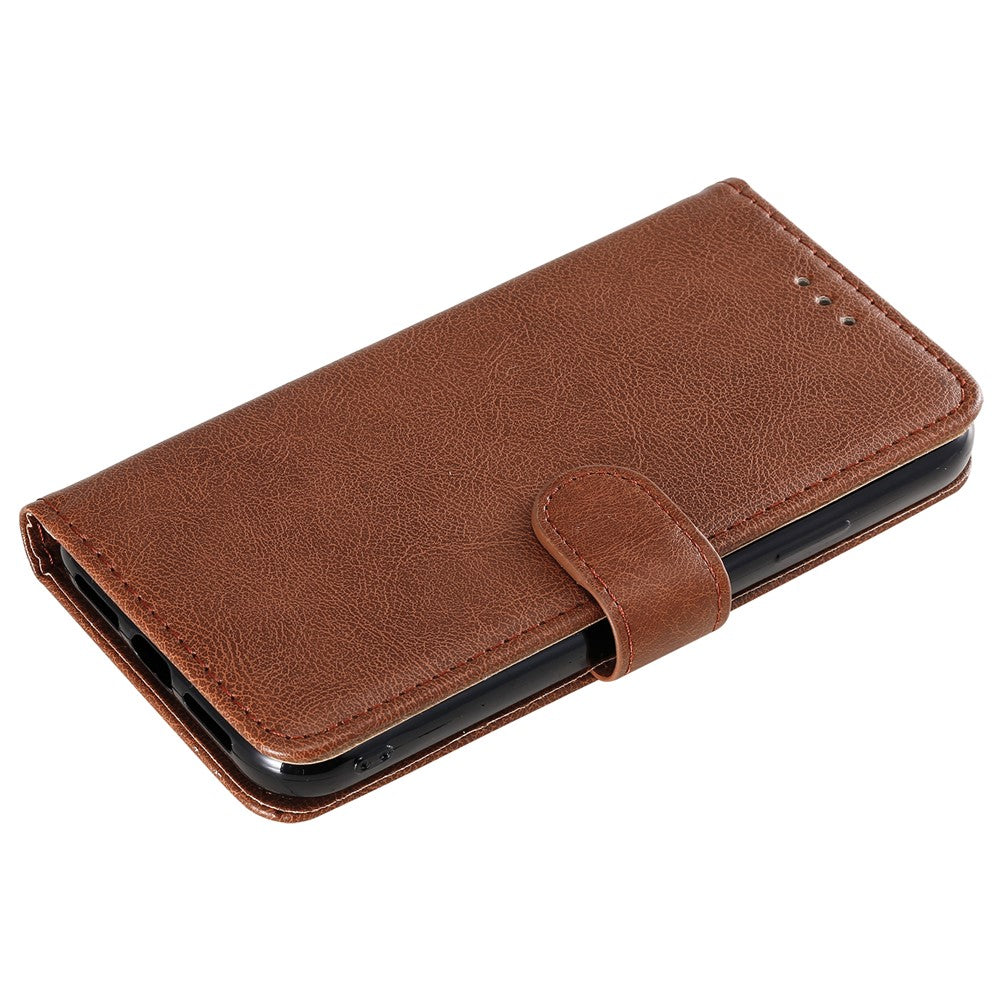 iPhone 11 Wallet Flip Cover 2 in 1 – Brun - produktbillede 5